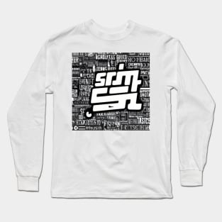 Hip Hop Flyer Template Long Sleeve T-Shirt